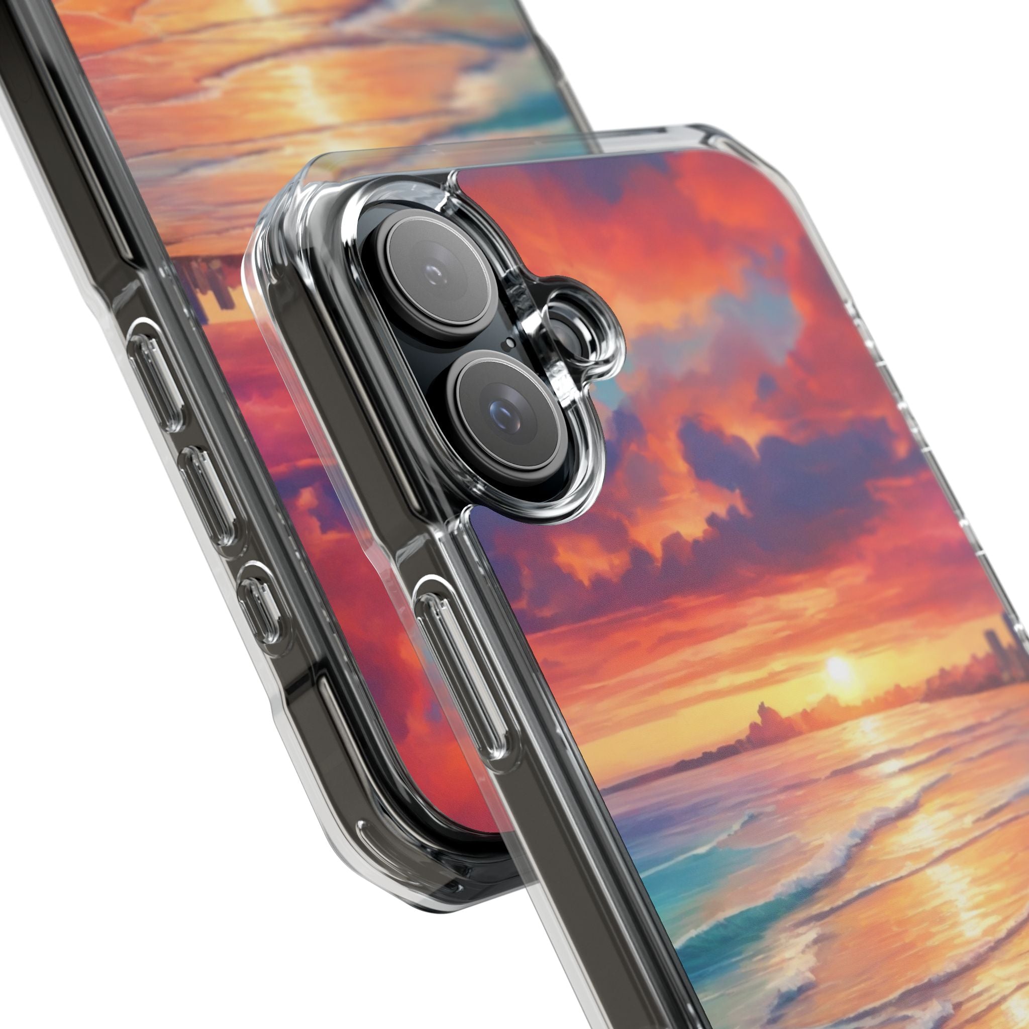 Sunlight Dances Waves iPhone Case - Impact