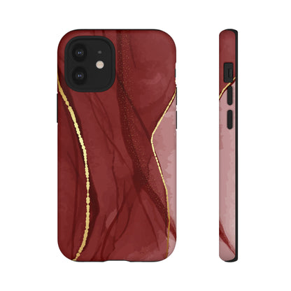 Dark Red - Protective Phone Case