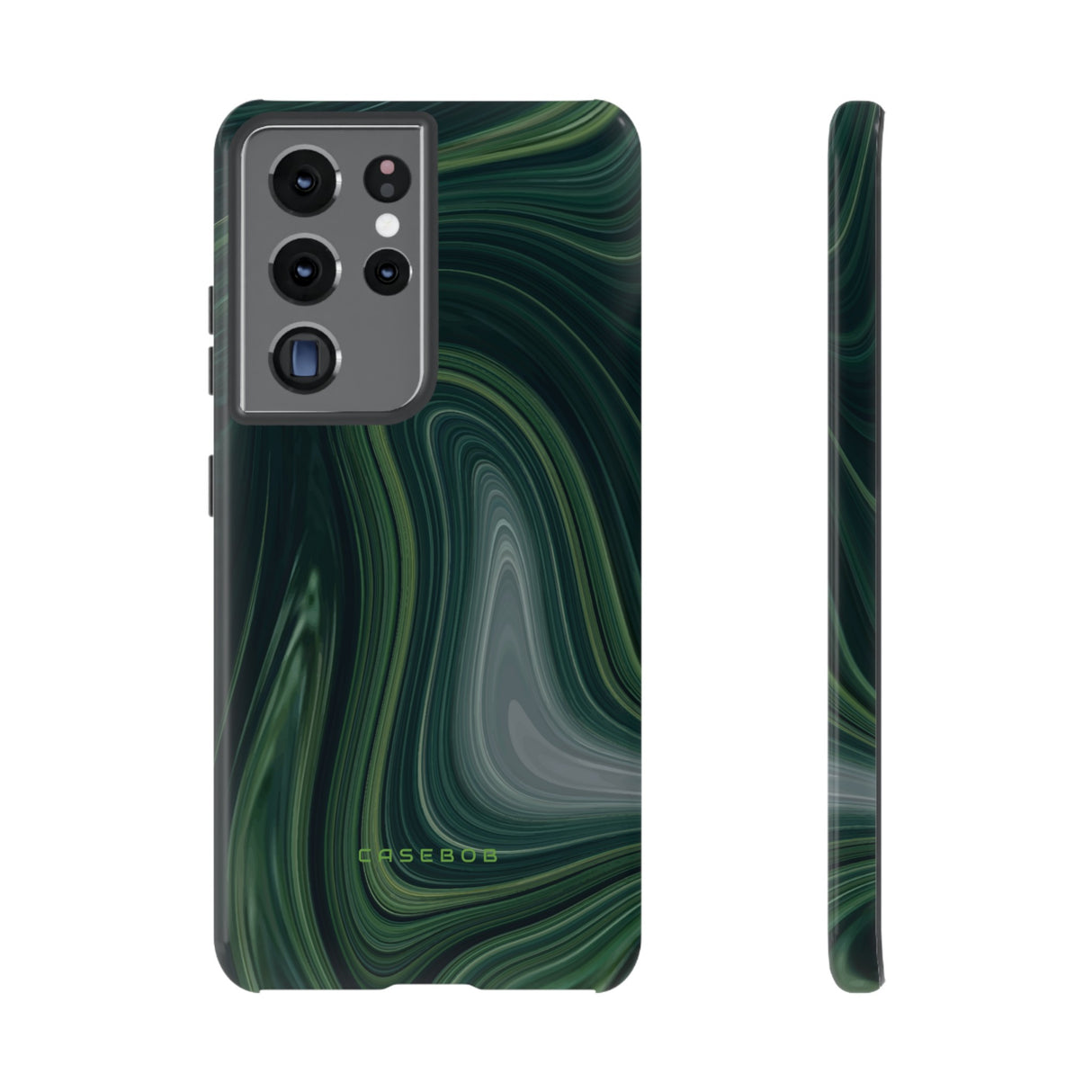 Green Marble - Protective Phone Case