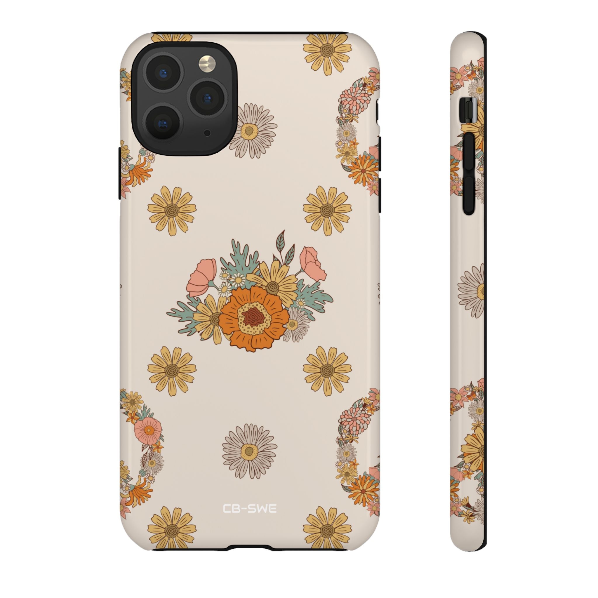 Floral Peace Harmony - iPhone Case