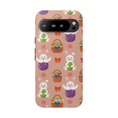 Bunnies Hold Eggs - Google Pixel Case