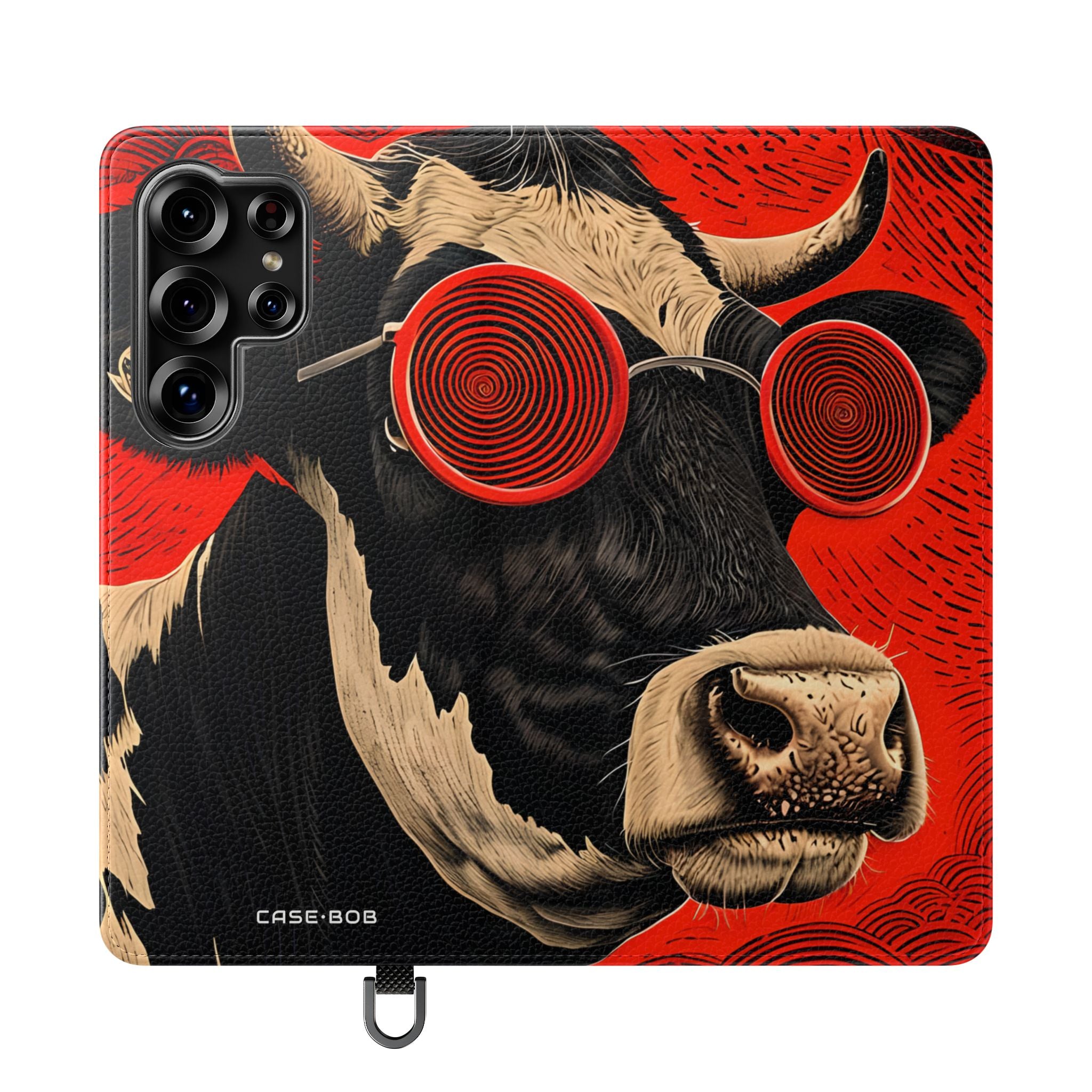Spiral Cow Vision - Samsung S25 Ultra Case - Wallet