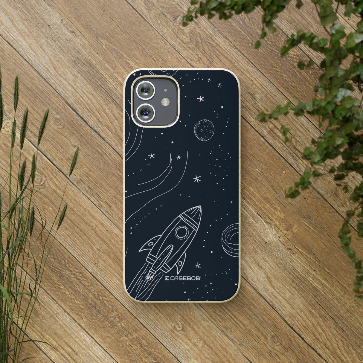 Cosmic Doodle Adventure | Biologisch abbaubare Handyhülle