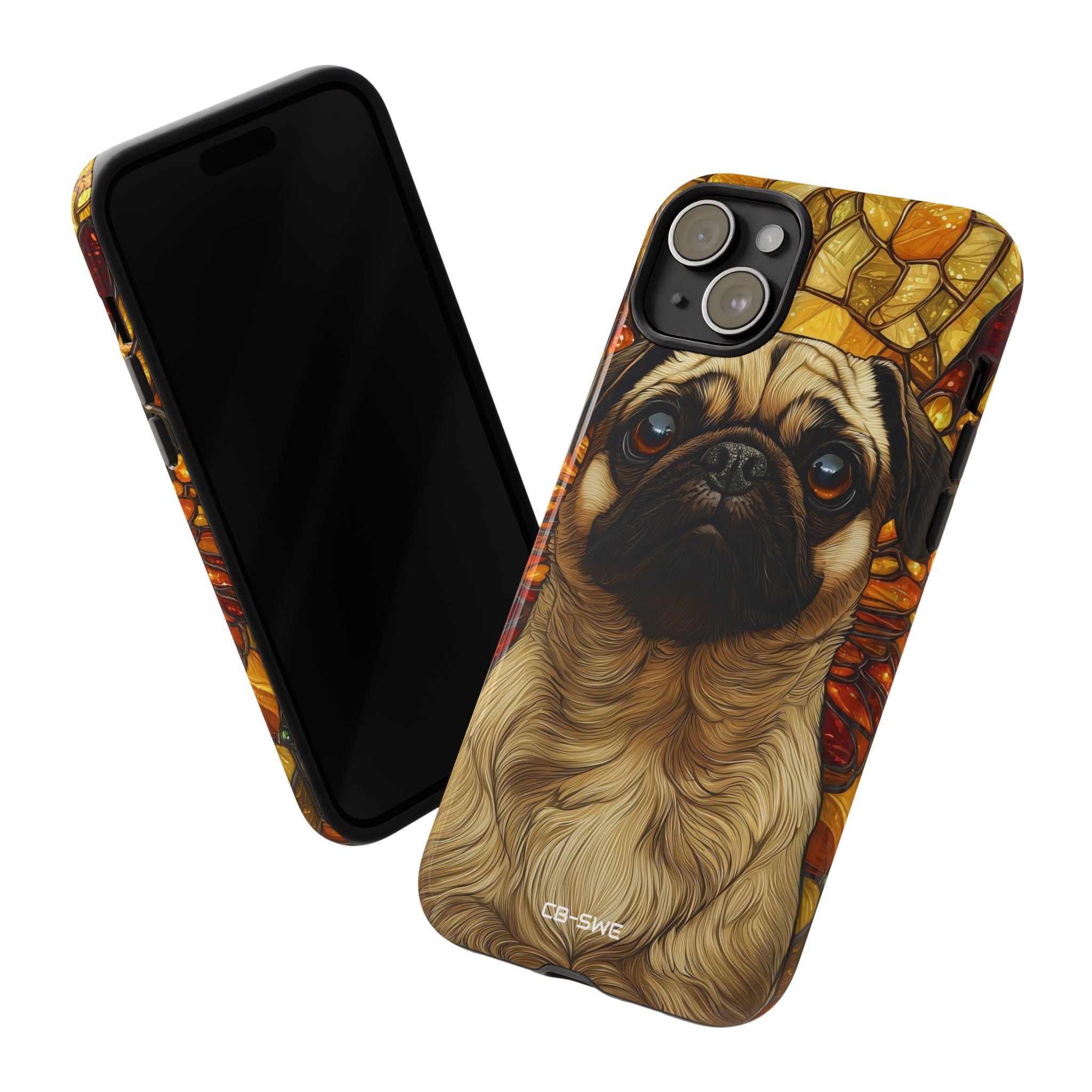 Pug Soars Brightly - iPhone Case