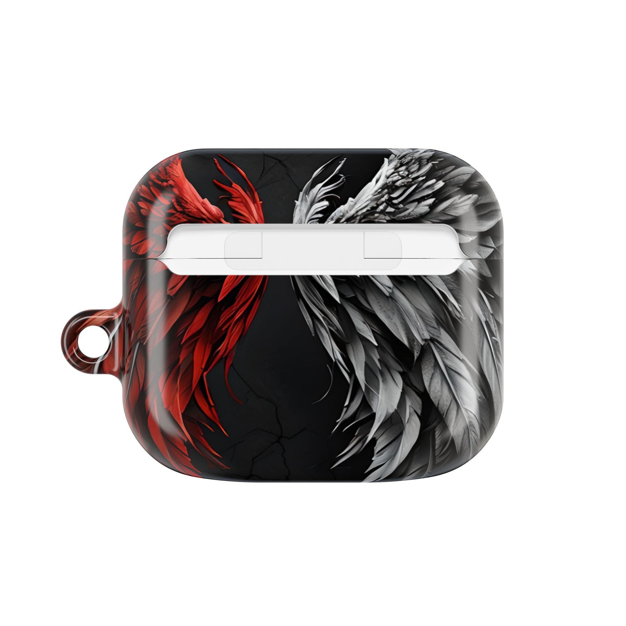 Crimson Silver Wings - AirPods Case
