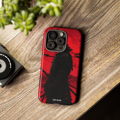 Red Samurai Shadow - iPhone Case