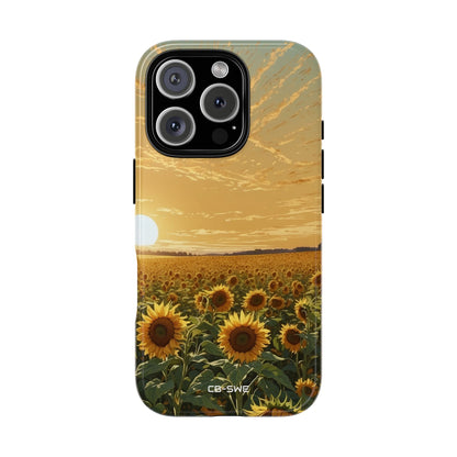 Sunflowers Embrace Light - iPhone Case