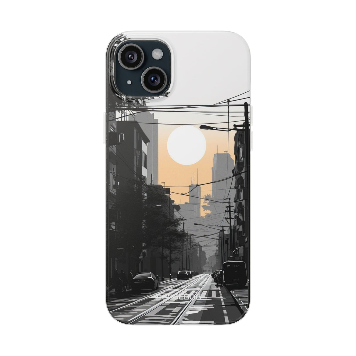 Urban Serenity Glow | Flexible Phone Case for iPhone