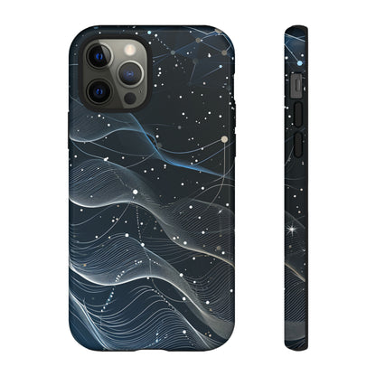 Connectivity Wave: Network Gradient - Protective Phone Case