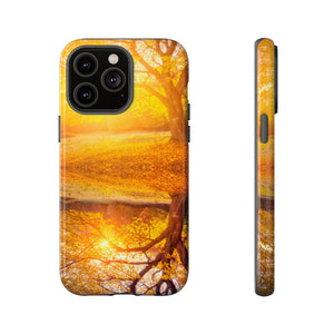 Golden Sundown - Protective Phone Case