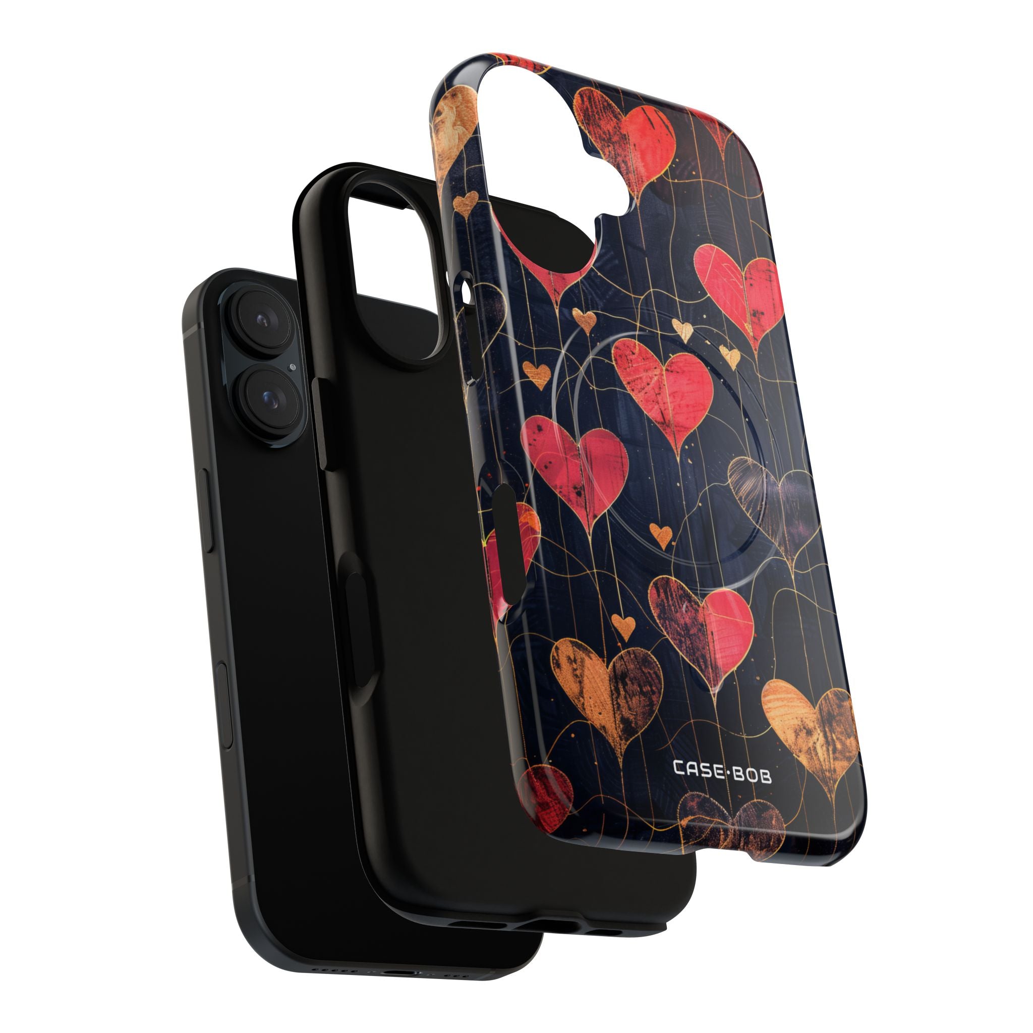 Golden Hearts Network iPhone 16 Case - Tough+