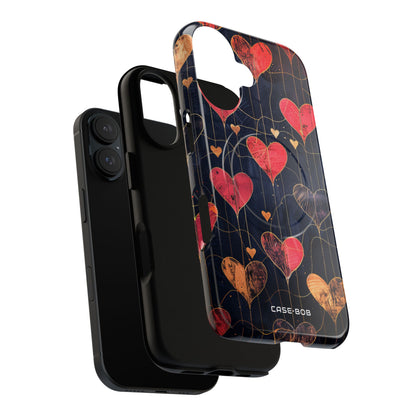 Golden Hearts Network iPhone 16 Case - Tough+