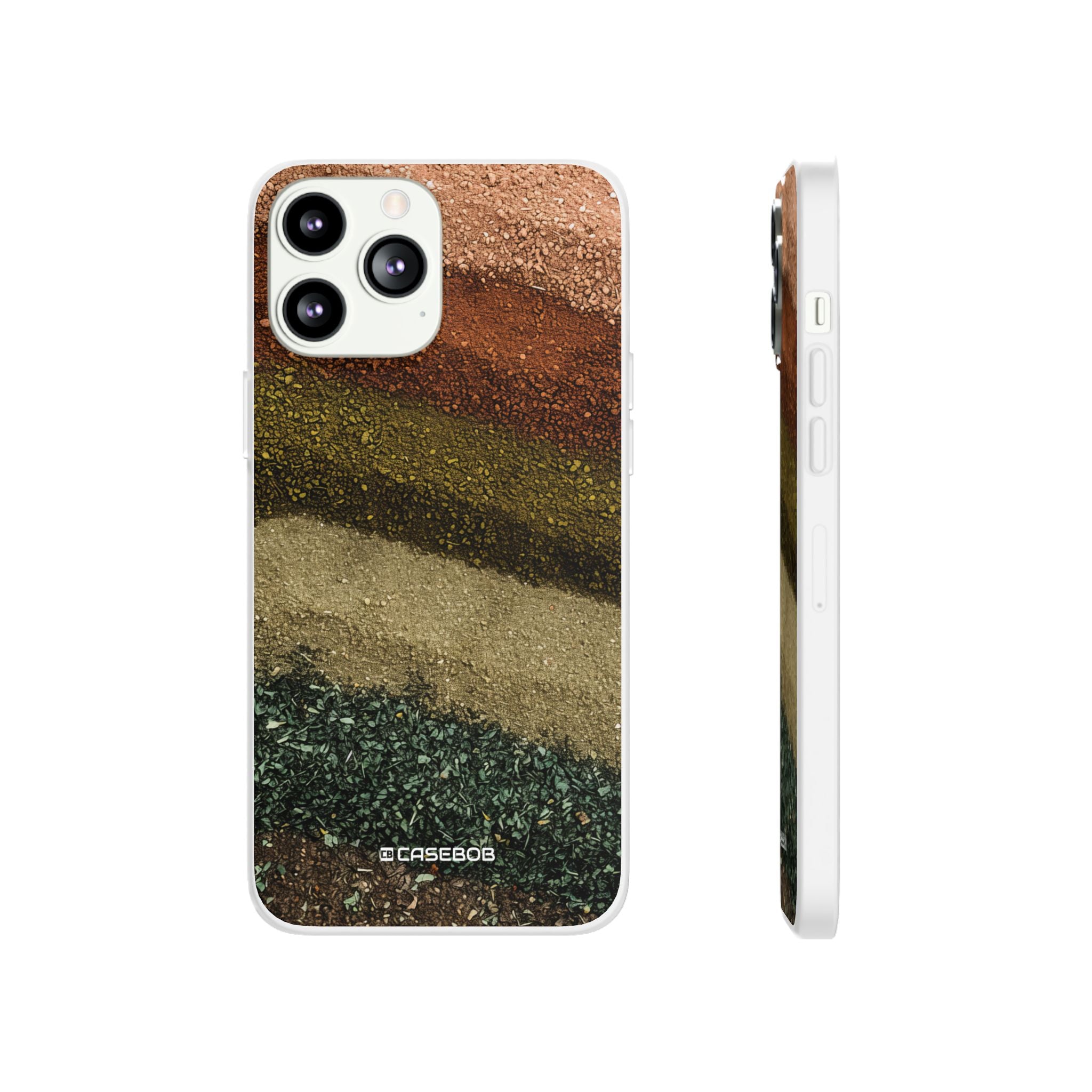 Earth Tone Pattern | Phone Case for iPhone (Flexible Case)