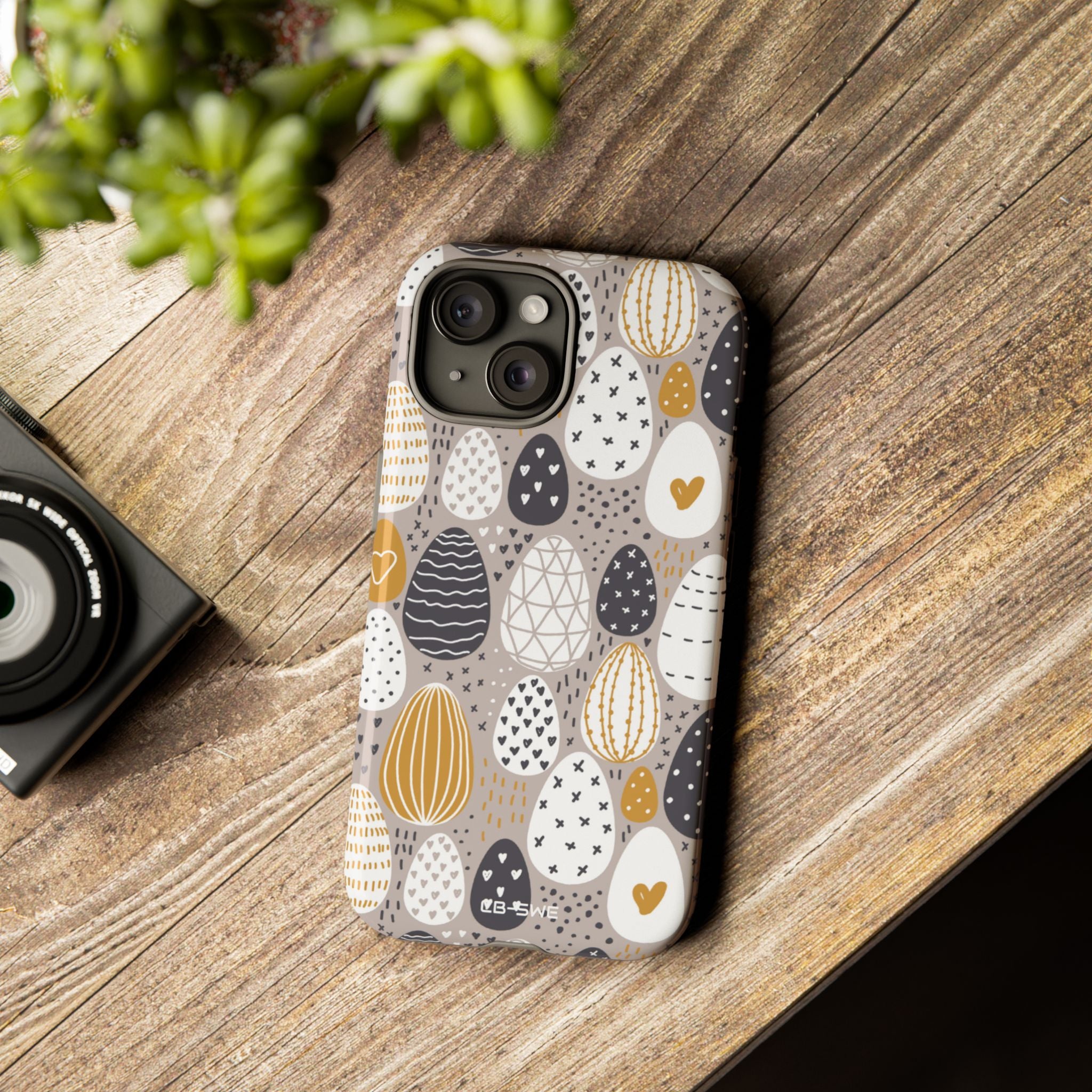 Easter Eggs Playful - iPhone Case