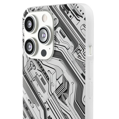 Techno Circuitry | Flexible Phone Case for iPhone