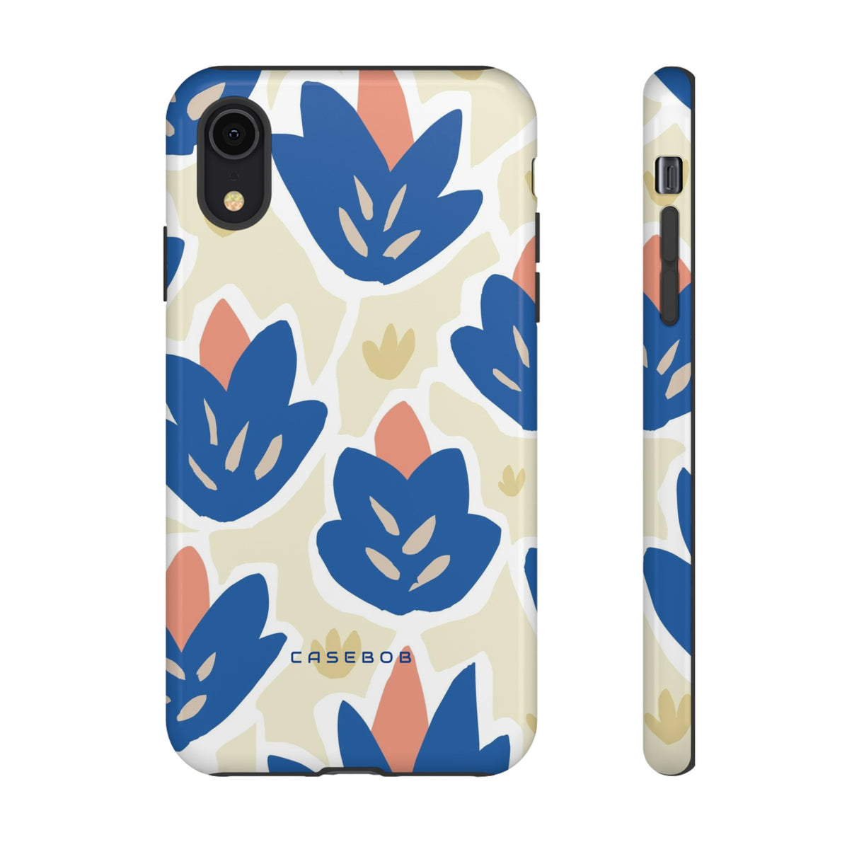 Blue Happy Flower - Protective Phone Case