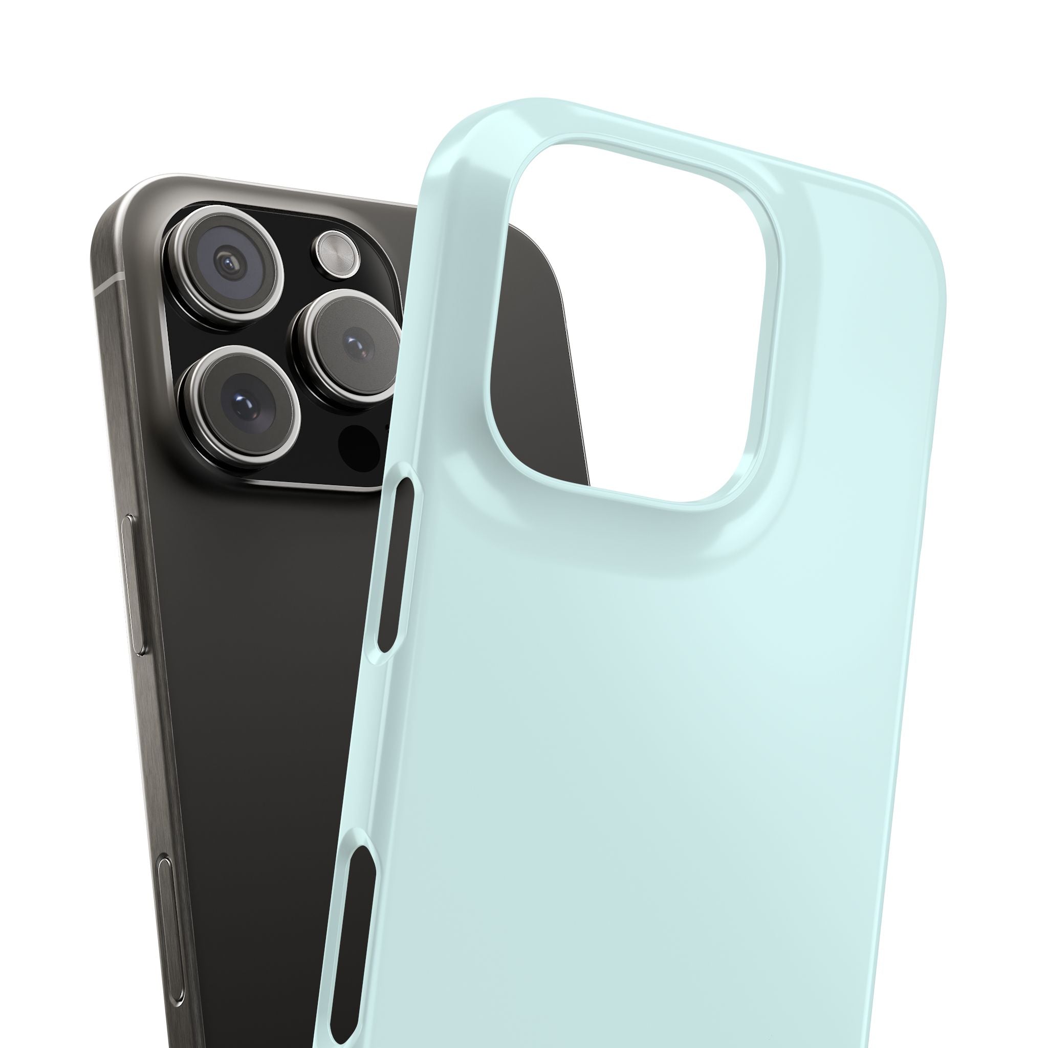 Light Cyan iPhone 16 - Slim Phone Case