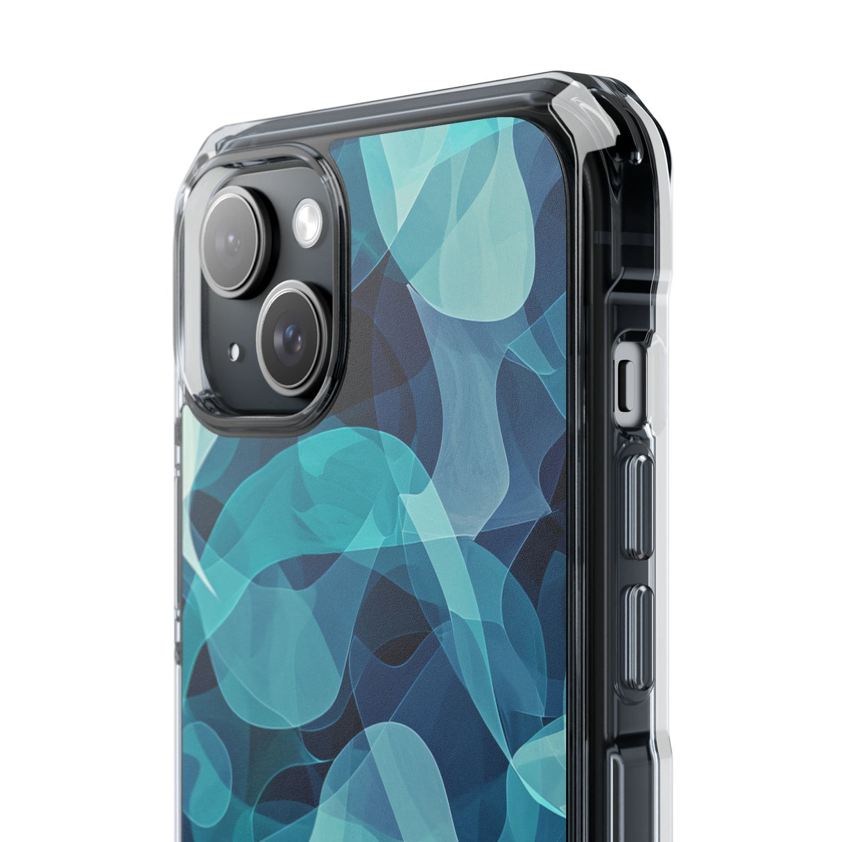 Cool Tones Showcase | Phone Case for iPhone (Clear Impact Case - Magnetic)