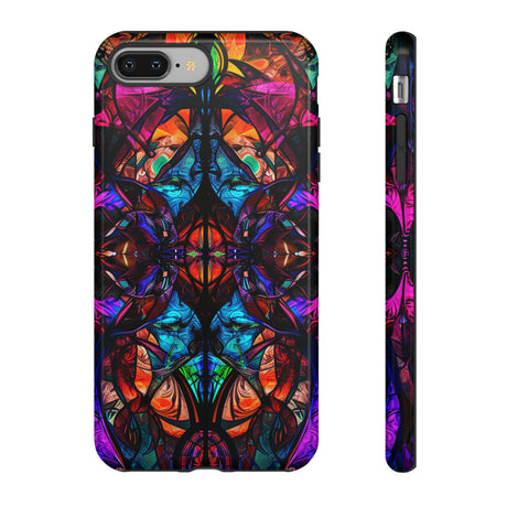 Gothic Stained Glass Splendor - Protective Phone Case