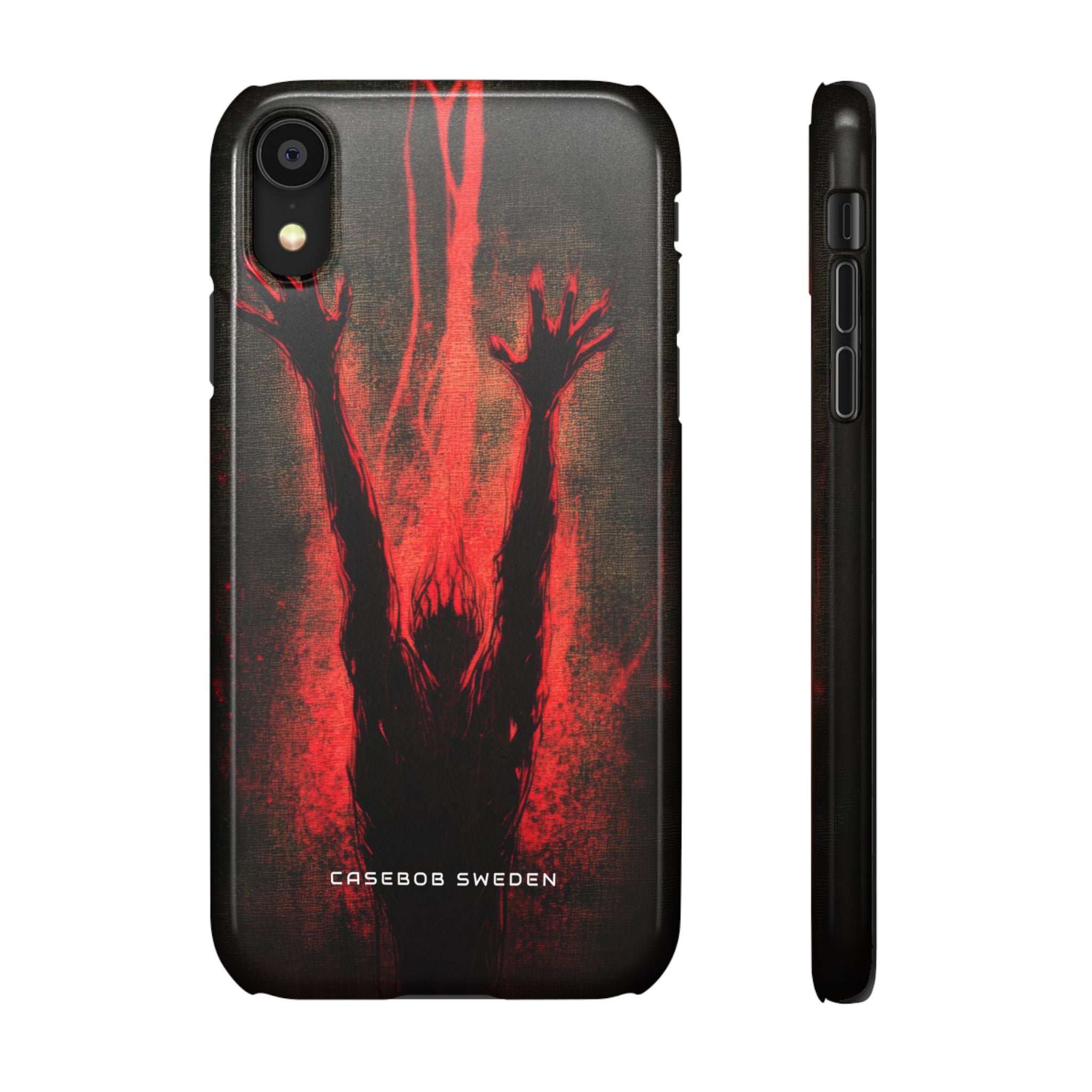 Gothic Crimson Ascension  iPhone X - Slim Phone Case