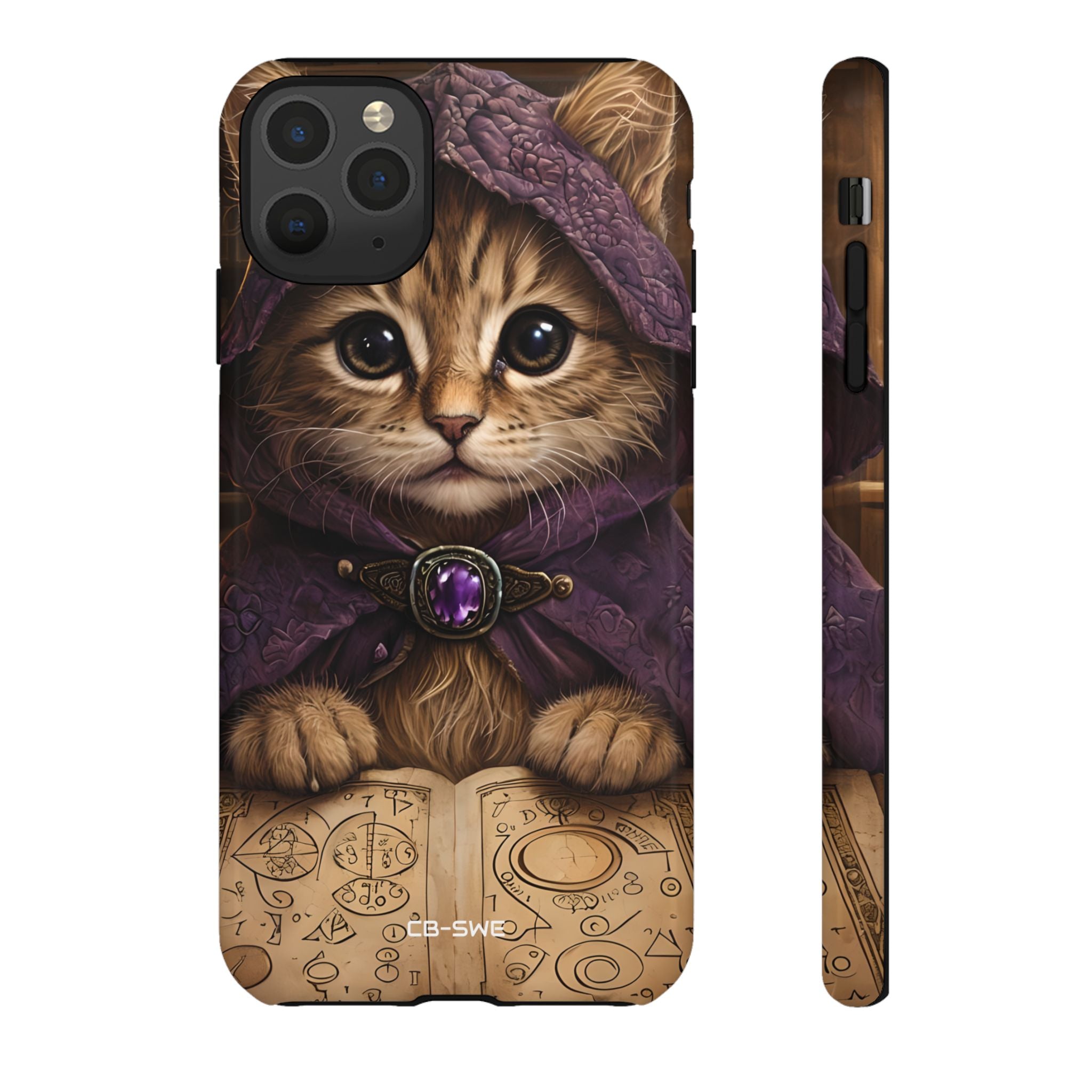 Mystical Wizard Cat - iPhone Case