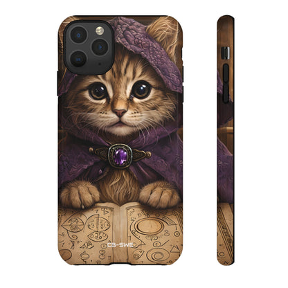 Mystical Wizard Cat - iPhone Case