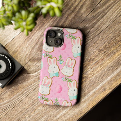 Bunny Blossom iPhone 15 Case - Tough