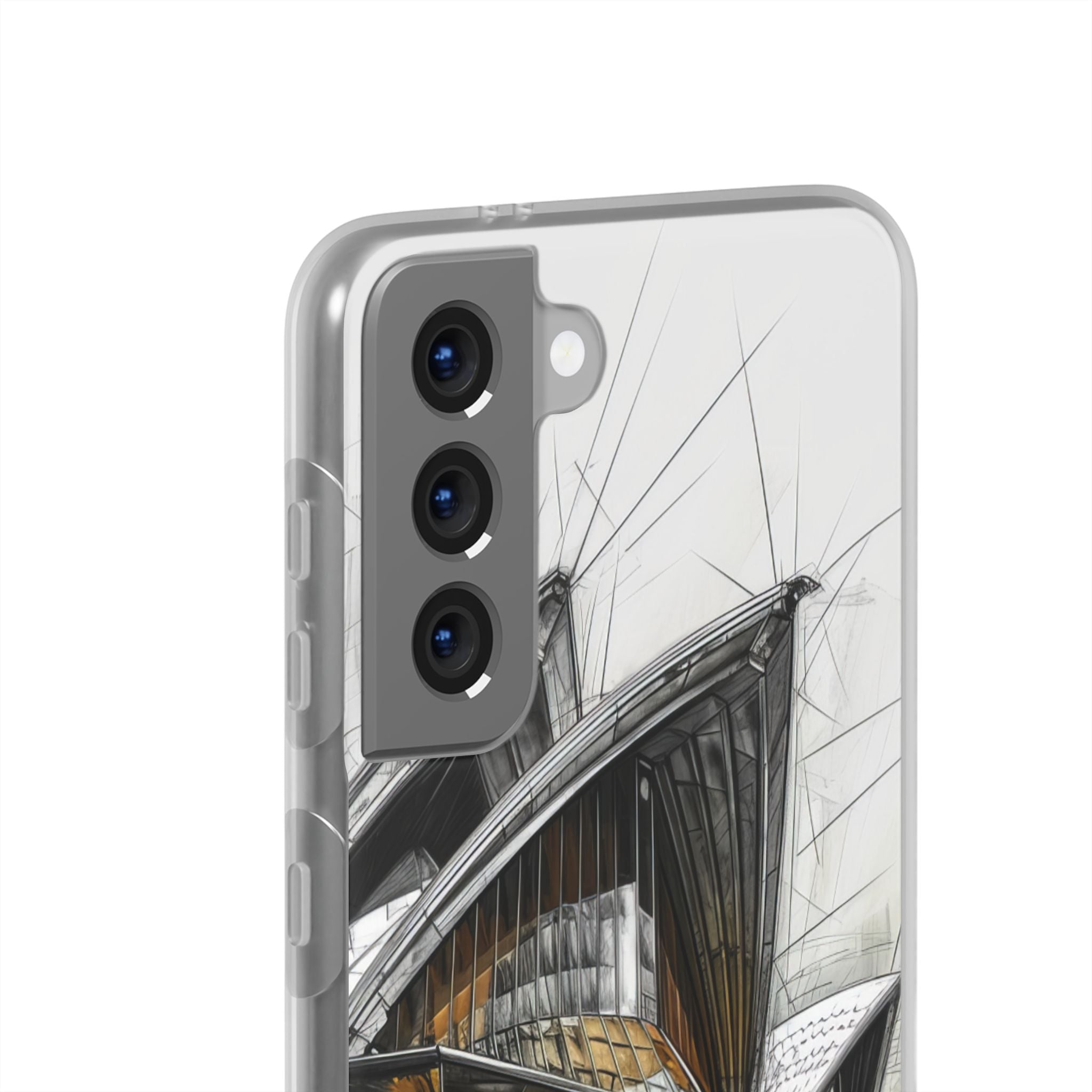 Architectural Curves in Line Formation Samsung S21 - Flexi Phone Case