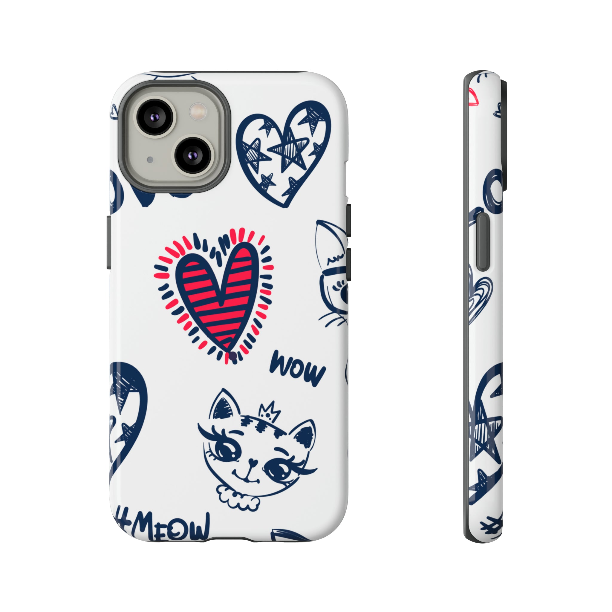 Cute Cat Wallpaper - Protective Phone Case