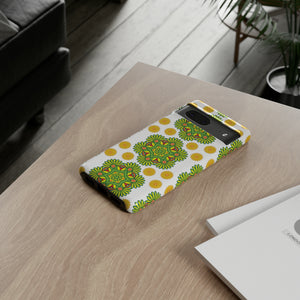 Lime Mandela - Protective Phone Case