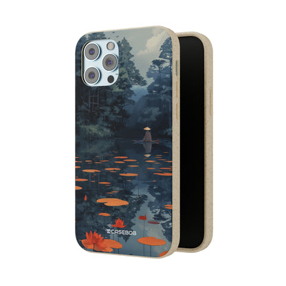 Tranquil Lotus Serenity | Biodegradable Phone Case