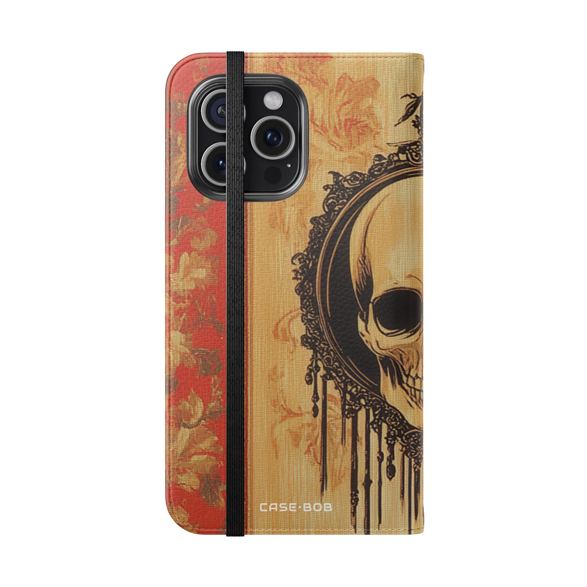 Skull Eclipse - iPhone 15 Pro Max Case - Wallet