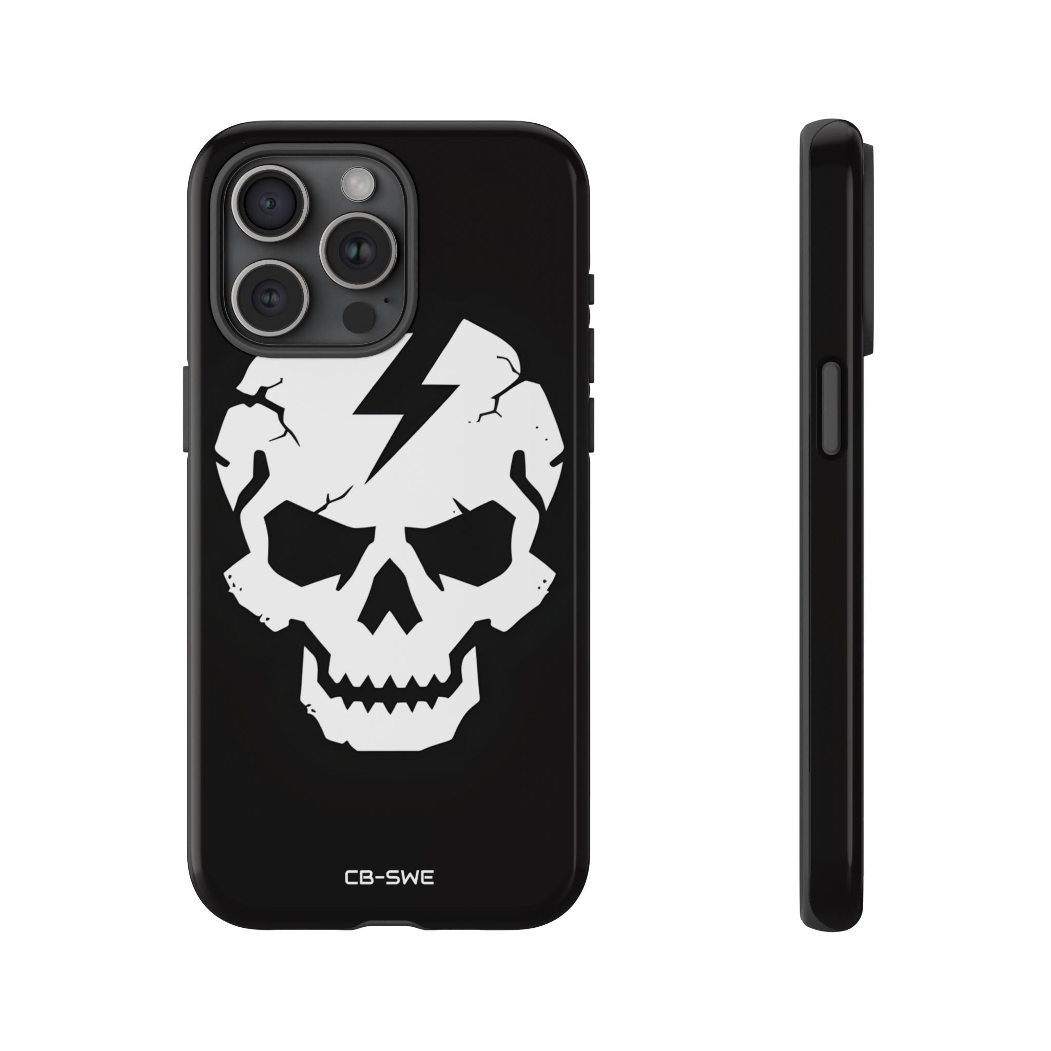 Cracked Skull Drama - iPhone Case