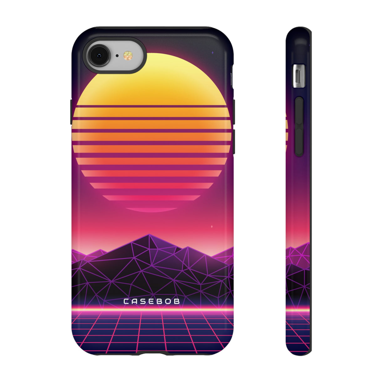 Retro Futurism Art iPhone Case |Tough|