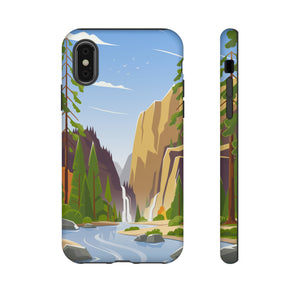 Waterfall at National Park - Protective Phone Case