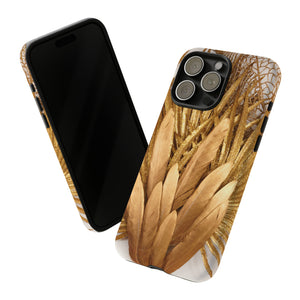 Gold Feather - Protective Phone Case