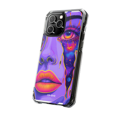 Cosmic Dreamscape Eye iPhone Case - Impact
