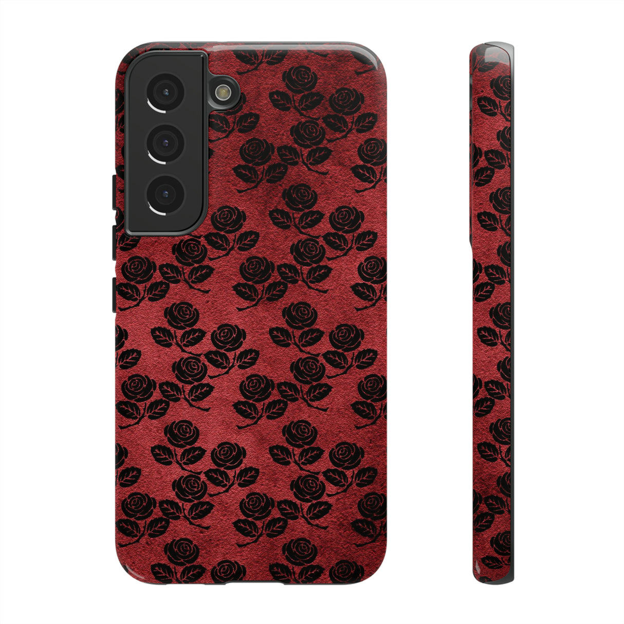 Rosemony Gothic Flower - Protective Phone Case