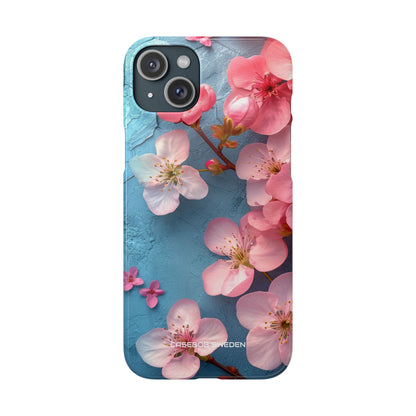 Blossom Serenity Case - Slim iPhone 15 Phone Case