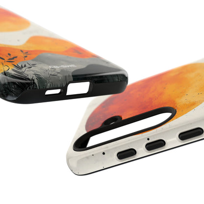 Sun Illuminates Mountains - Samsung Case