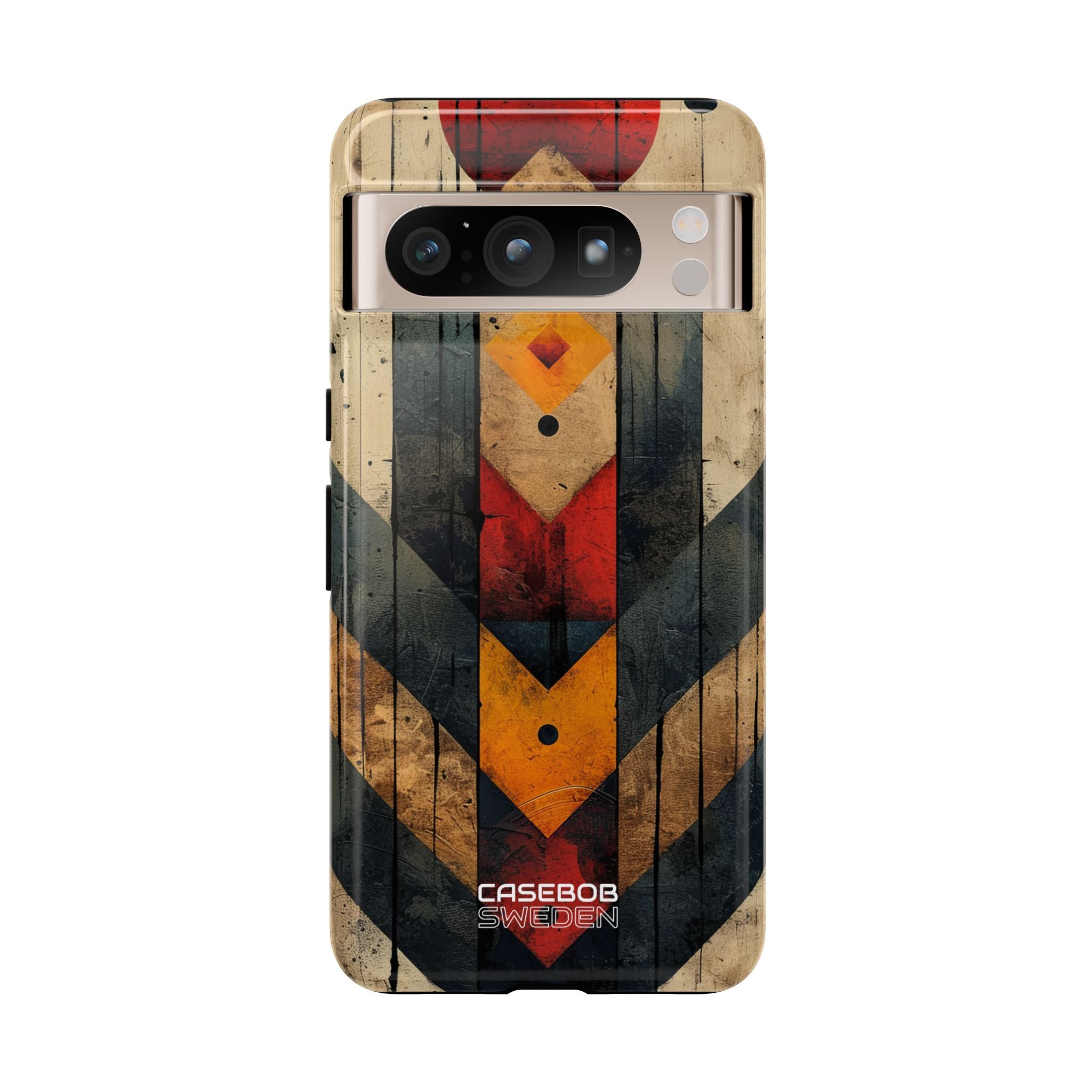Geometric Fire Rise Google Pixel 8 - Tough