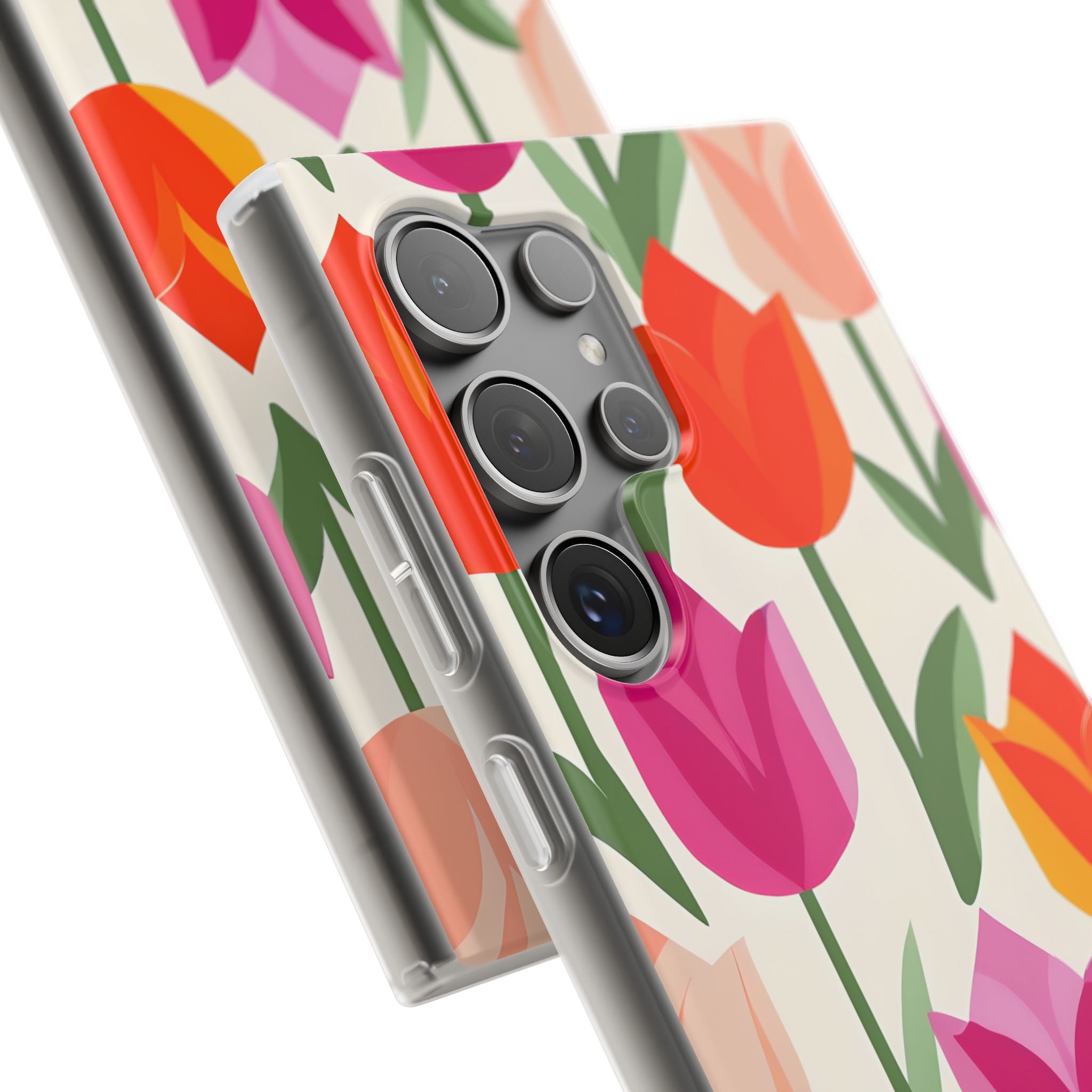 Tulip Harmony Green Samsung S24 Ultra - Soft Case