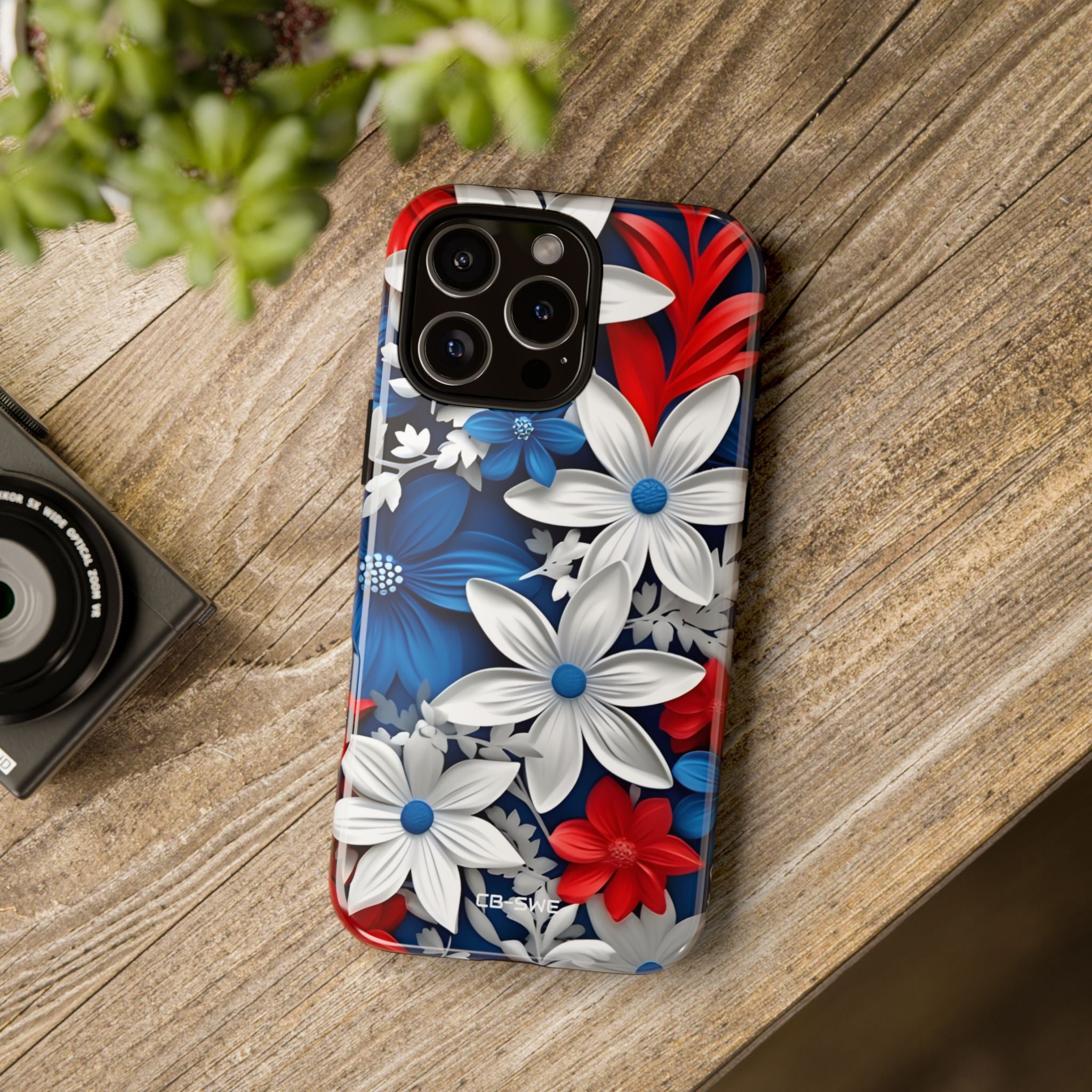 Floral Sculpture Blooms - iPhone Case