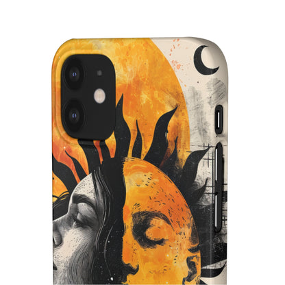 Sunlit Duality | Slim Phone Case for iPhone