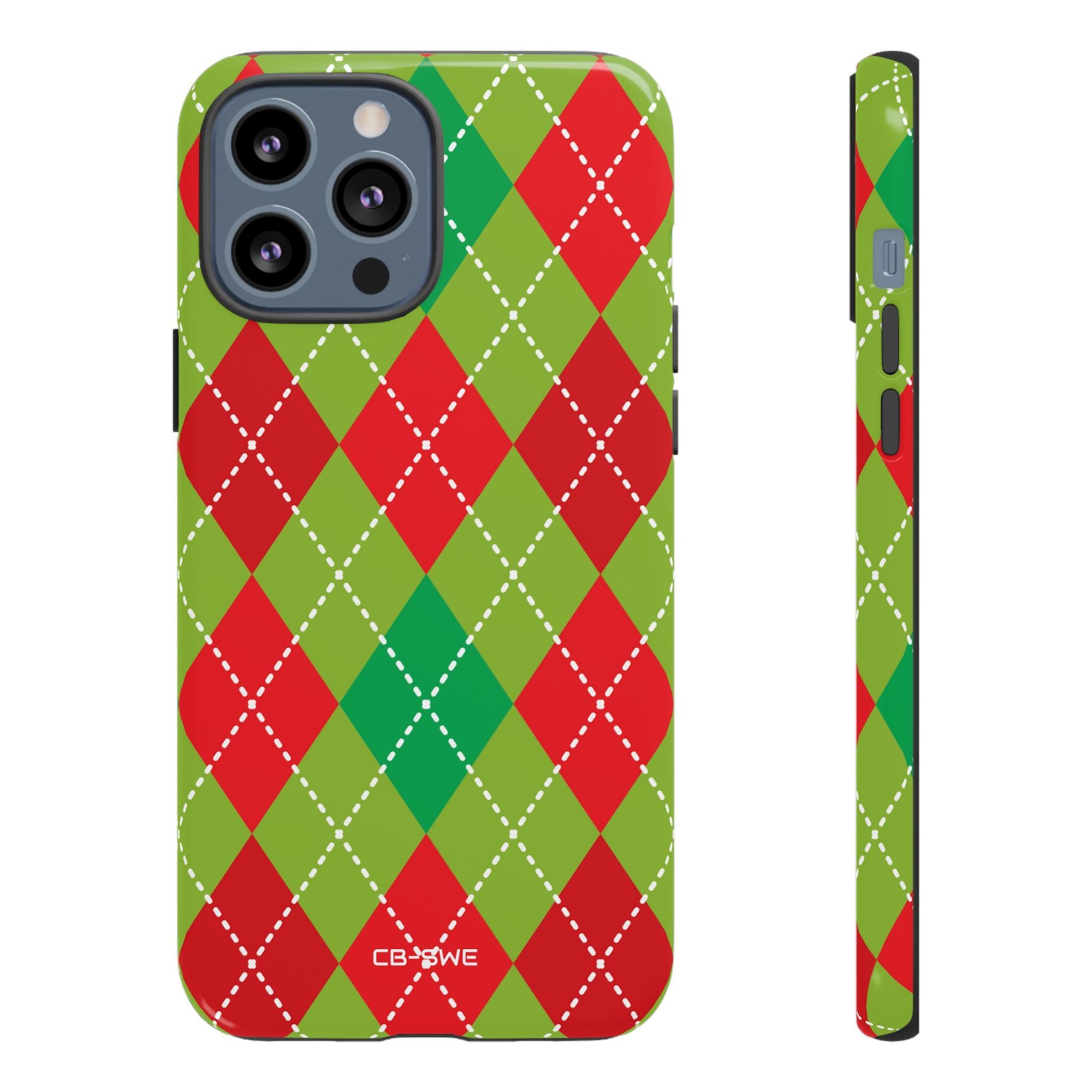 Diamond Shapes Dance - iPhone Case