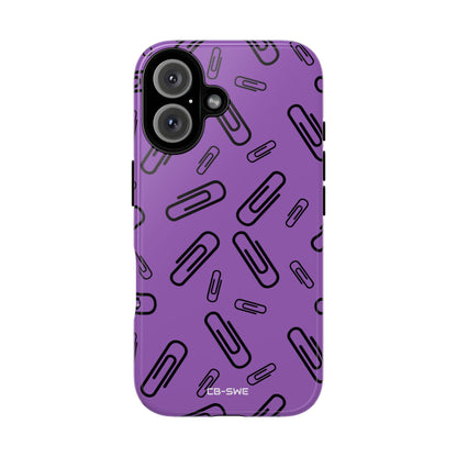 Paperclips Dance Playfully - iPhone Case