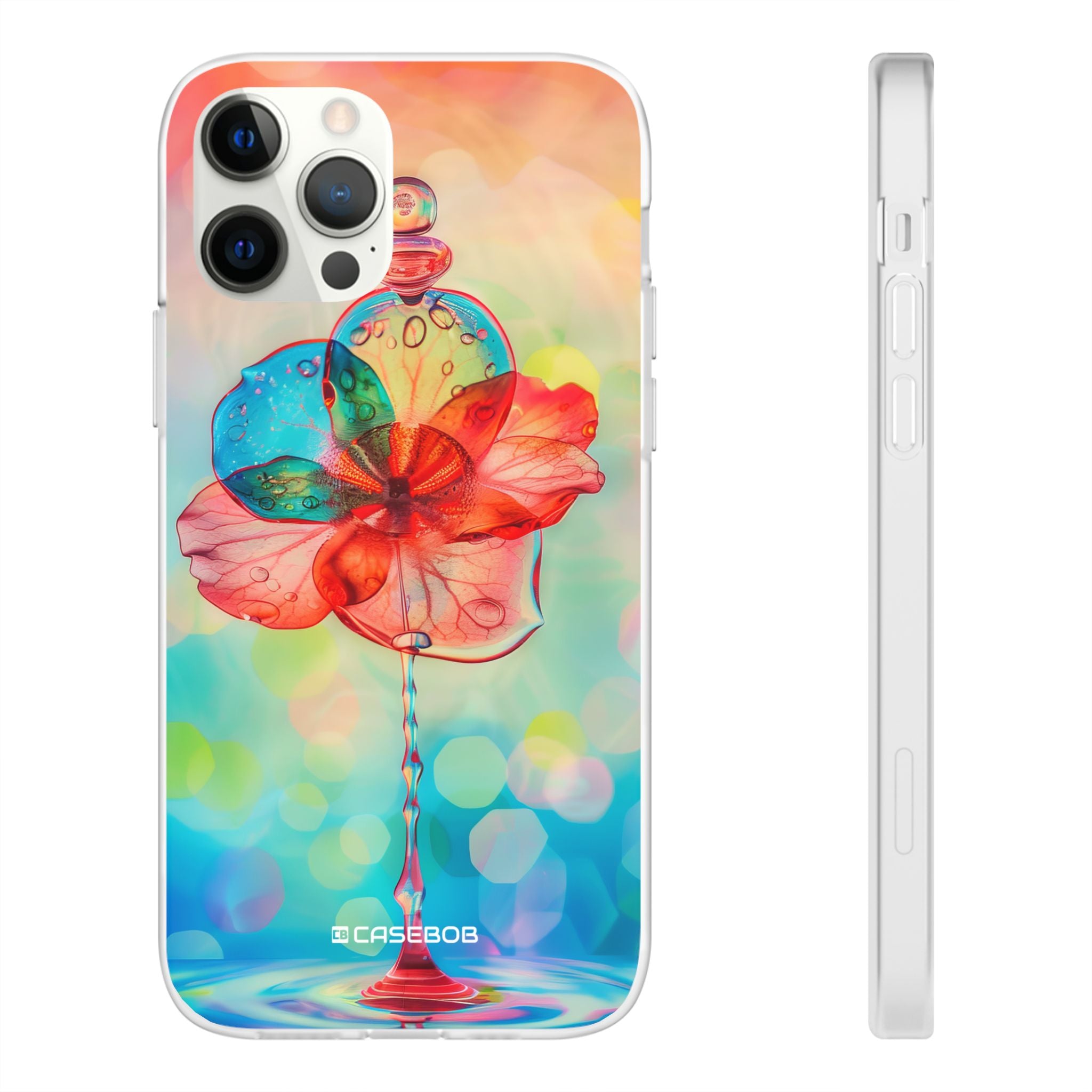 Dreamy Liquid Bloom | Flexible Phone Case for iPhone