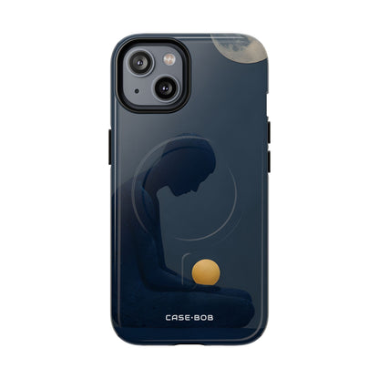 Moonlit Contemplation iPhone 14 Case - Tough+