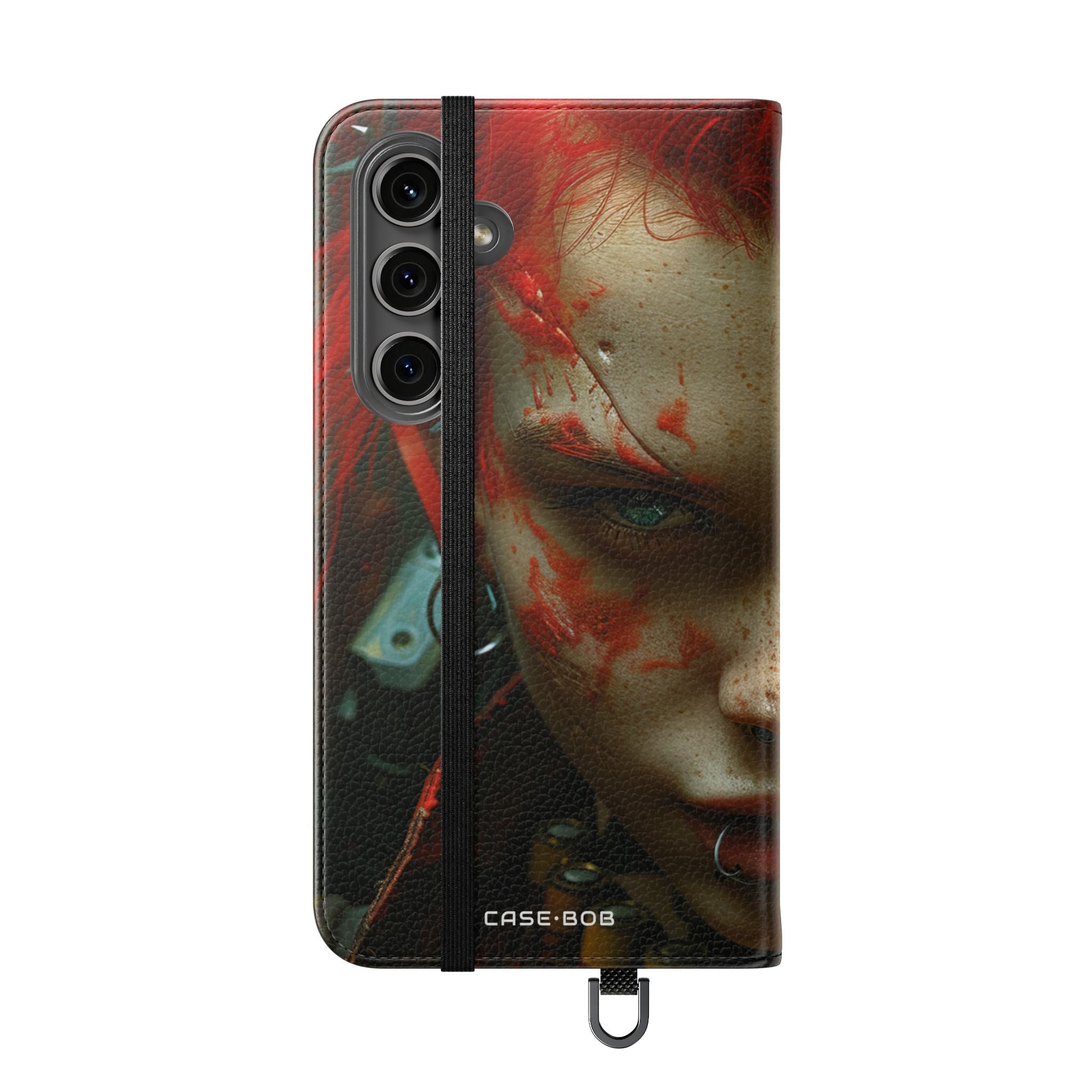 Scarlet Gaze - Samsung S24 Plus Case - Wallet