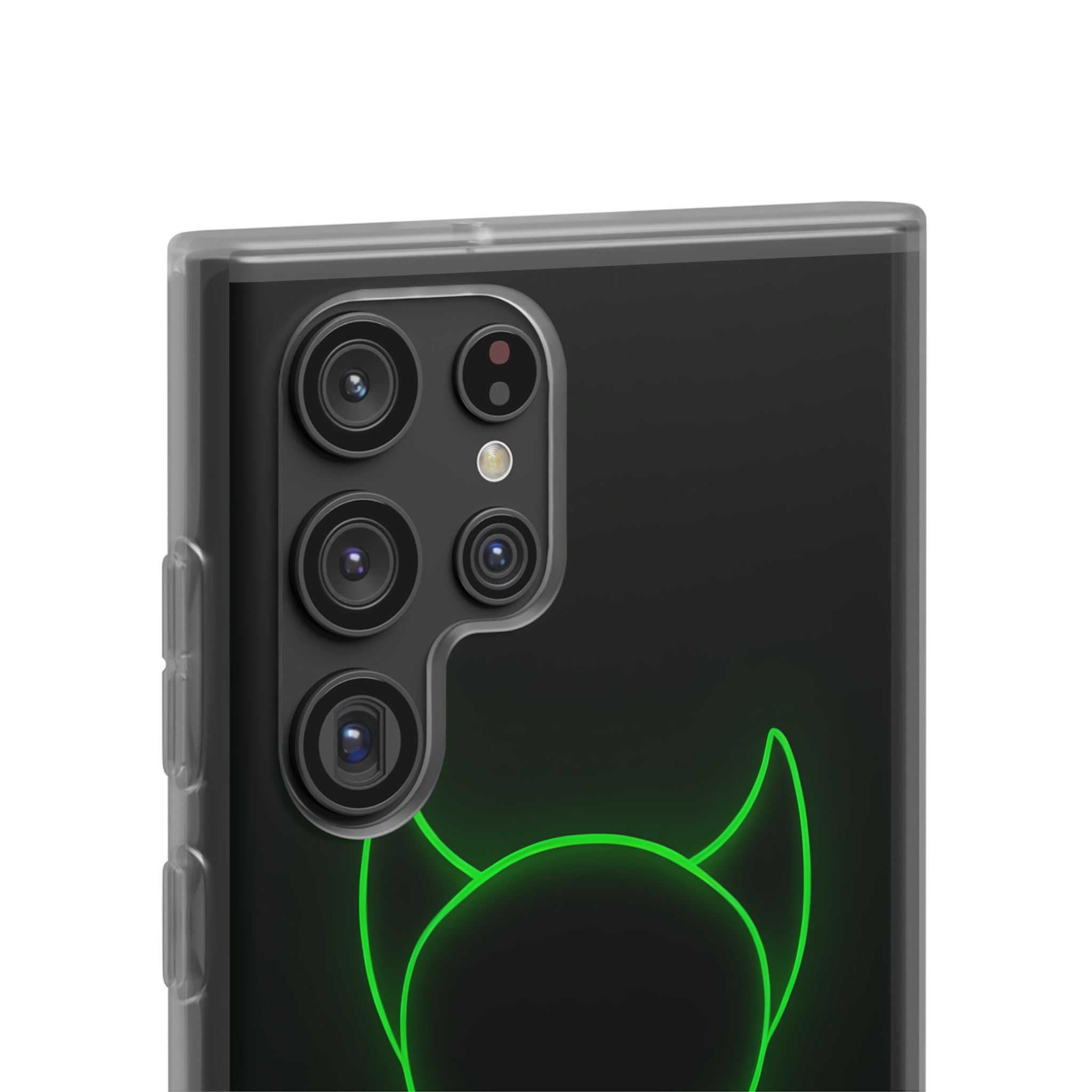Neon Horned Glow Samsung S22 Ultra Case - Soft